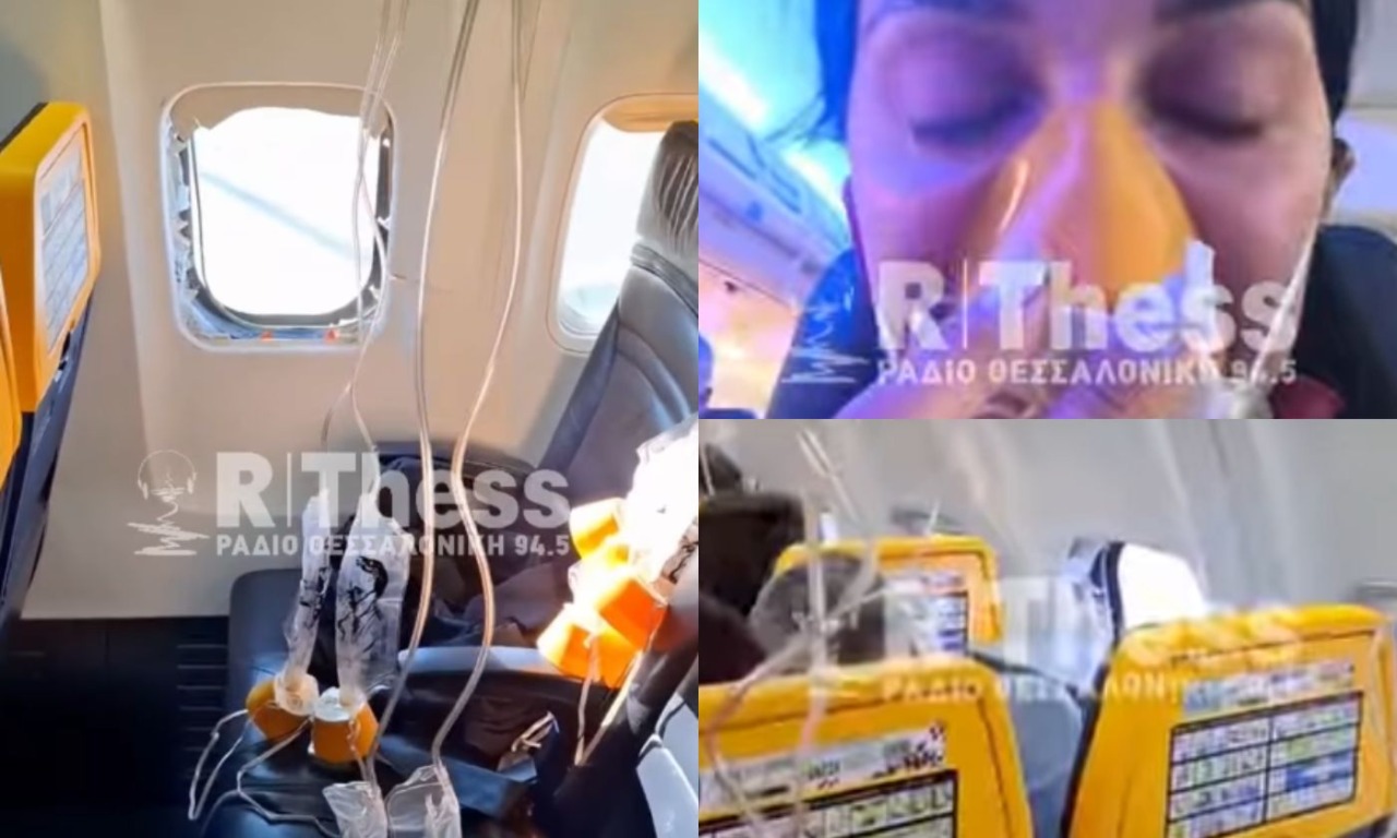 Attimi di paura sul volo Salonicco-Monaco: un passeggero rischia di essere risucchiato
