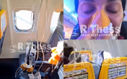Attimi di paura sul volo Salonicco-Monaco: un passeggero rischia di essere risucchiato