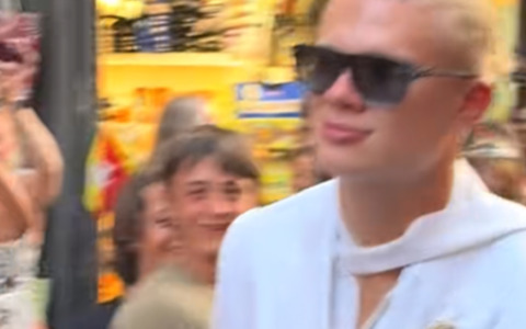 Haaland a Taormina tra applausi e sorrisi