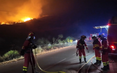 Incendi in Andalusia: dodici vittime e ventitre dispersi nella provincia di Almeria