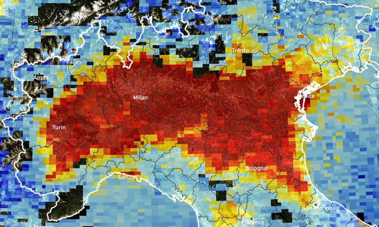 Eccesso di azoto e allevamenti animali nella calda Pianura Padana