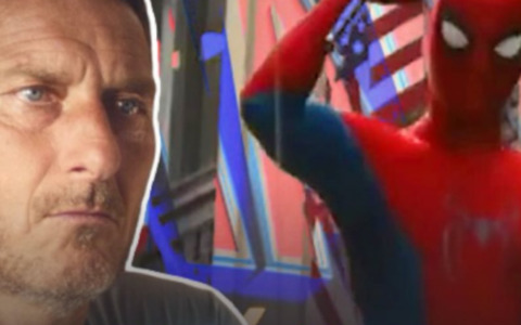 Francesco Totti testimonial ironico per il nuovo film di Spiderman