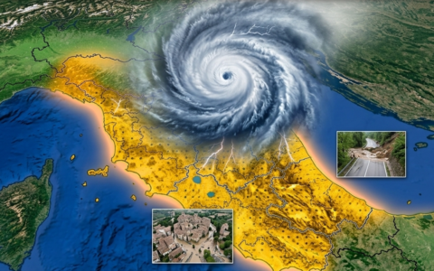 Caldo e rischio temporali: allerta gialla della Protezione Civile nel Centro Italia