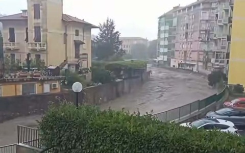 Sirene a Chiavari per il rischio di piena del Rupinaro