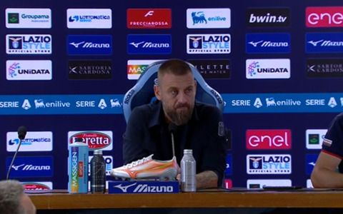 De Rossi in conferenza stampa elude una domanda su una scorrettezza in campo e attacca il nostro inviato Augusto Sciscione