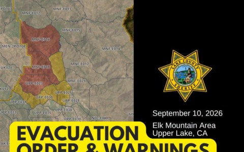 California: Vigili del fuoco al lavoro a Lake County contro le fiamme