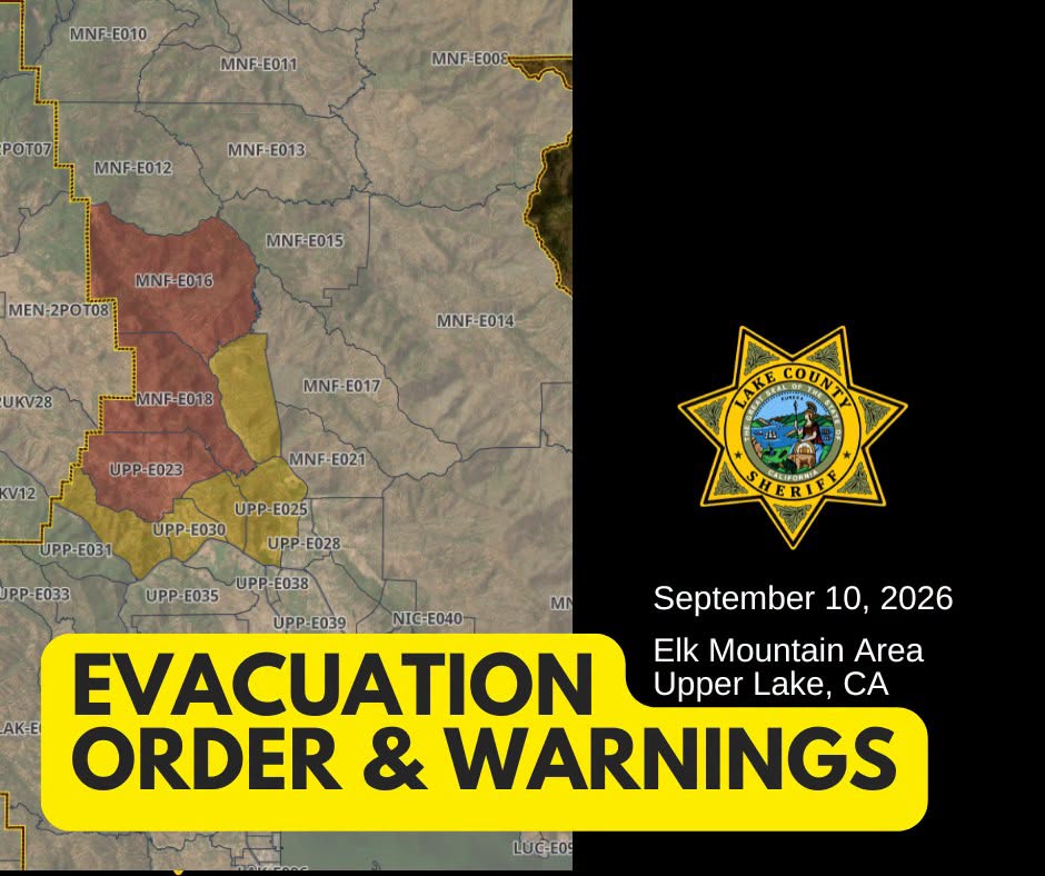 California: Vigili del fuoco al lavoro a Lake County contro le fiamme
