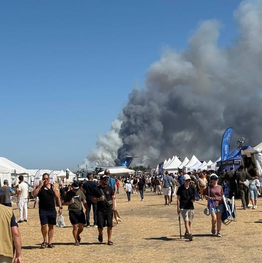 Caccia militare precipita durante un’esibizione in Grecia