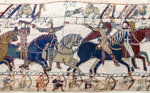 L’Arazzo di Bayeux torna in Inghilterra con Carlo III e Macron