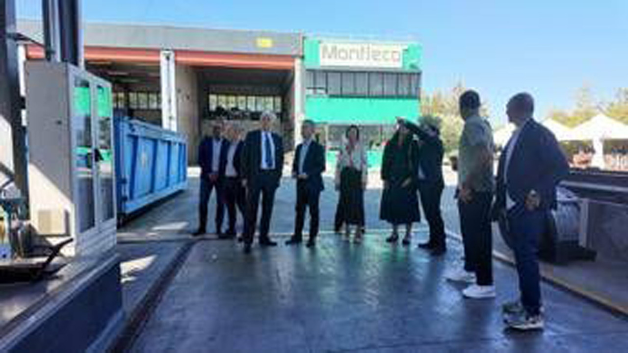 Anzola, Legambiente visita l’impianto Montieco