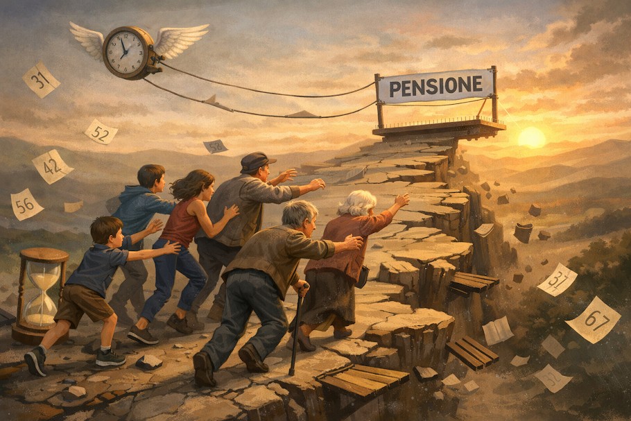 Pensioni, 4,5 milioni sotto i mille euro mensili