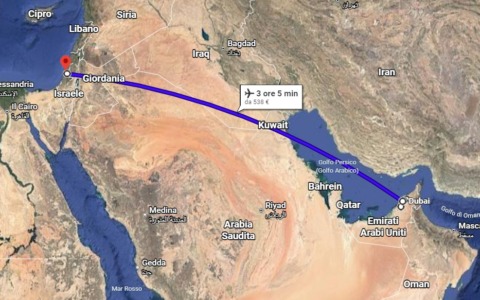 Emergenza sul volo da Dubai a Tel Aviv: il copilota dell’Oman accoltella il pilota degli Emirati