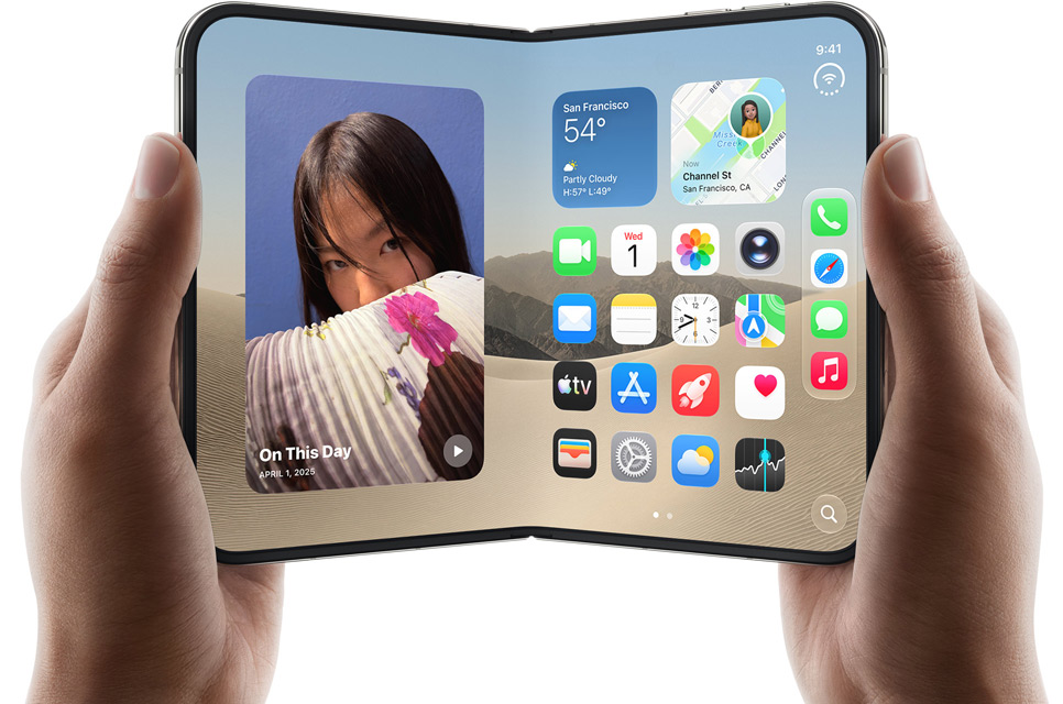 Apple presenta iPhone Duo: il pieghevole costa 1.999 dollari