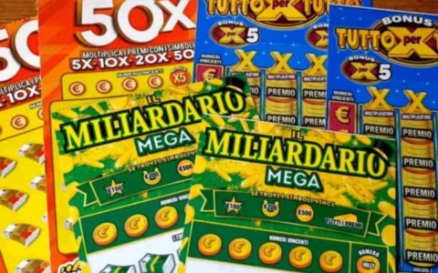 Gratta e Vinci, vinti 5 milioni con il secondo biglietto