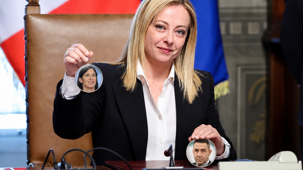 Meloni: giù Vannacci (“Vergognosa propaganda russa”), su invece Schlein (“Naturale interlocutrice”)
