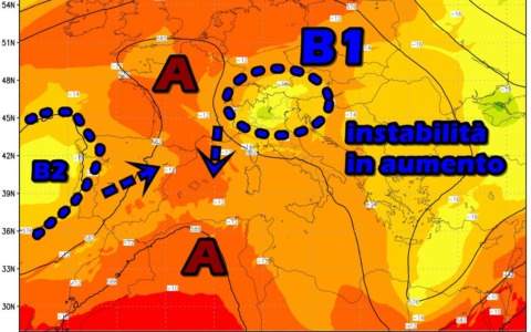 Meteo, al Nord prime nubi: da domani piogge e calo termico progressivamente in tutta Italia