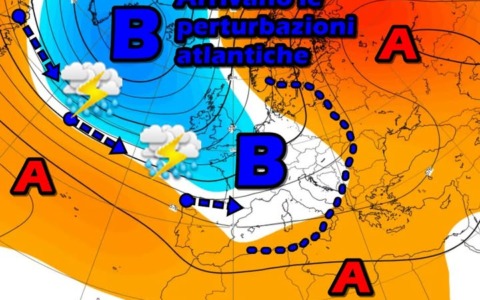 Nuova perturbazione, piogge al Nord-Ovest da venerdì