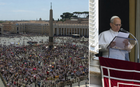 Leone XIV torna a San Pietro dopo l’intervento per l’Angelus: “Esperienza operazione mi ha avvicinato ai malati”