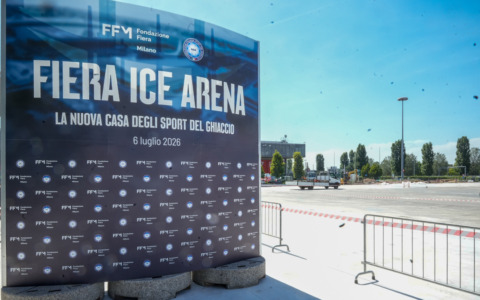A Milano la Fiera Ice Arena, nuova casa degli sport su ghiaccio