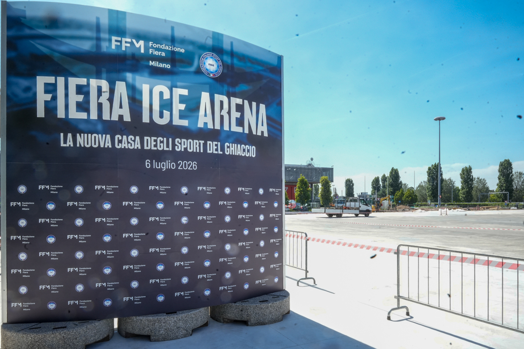 A Milano la Fiera Ice Arena, nuova casa degli sport su ghiaccio
