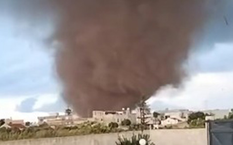 Paura a Marsala, tre fratelli coinvolti nella tromba d’aria