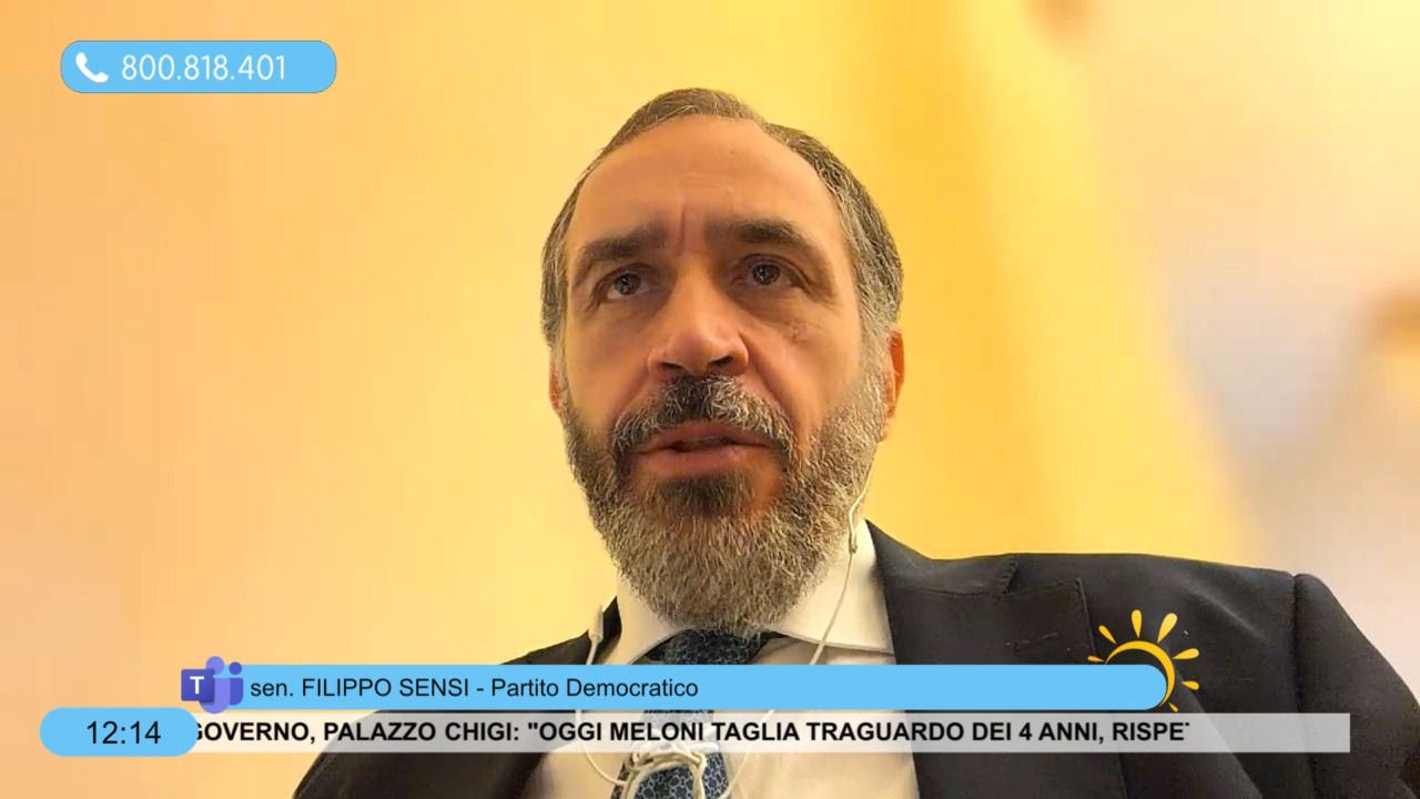 Sensi (PD): “Sicurezza, l’ennesimo decreto: «Cinque anni di promesse, ma le soluzioni non funzionano»”