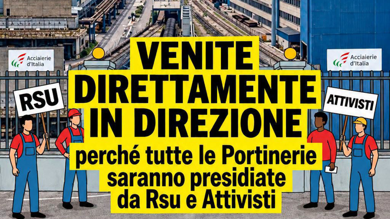 Ilva: da Taranto a Genova, da Novi Ligure a Racconigi: manifestazioni e scioperi contro il blocco temporaneo della produzione