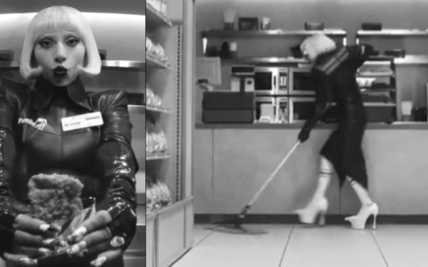 Lady Gaga diventa commessa nello spot giapponese di FamilyMart