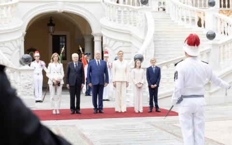 Mattarella in visita di Stato a Monaco: «Legami storici»