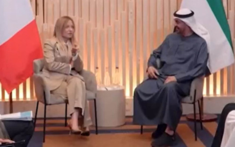 Telefonata fra Meloni e il presidente degli Emirati Arabi Mohamed bin Zayed Al Nahyan