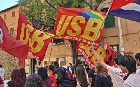 Venerdì 30 ottobre sciopero generale indetto dai sindacati di base contro il carovita